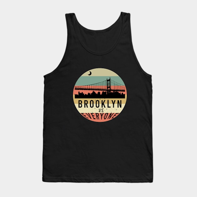 Brooklyn vs everyone vintage Tank Top by cypryanus